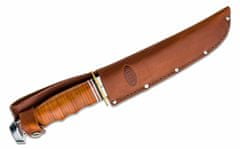 KA-BAR® KB-1236 BOWIE vadászkés 17,5 cm, sárgaréz, bőr, bőrtok