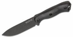 KA-BAR® KB-BK16 BECKER SHORT Drop POINT univerzális kés 11,2 cm, teljesen fekete, Zytel, tok, + fogan