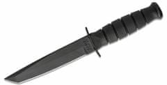 KA-BAR® KB-5054 SHORT TANTO BLACK harci kés 13,3 cm, teljesen fekete, Kraton, műanyag tok