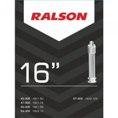 Ralson belső cső 16 "x1.75-2.125 (47/57-305) DV/22mm