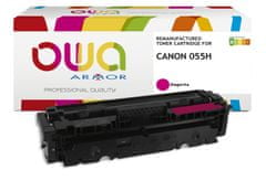 Armor OWA toner kompatibilis a Canon CRG-055H M, 5900st, piros/magenta festékkel