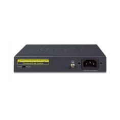 Planet GSD-805v2 switch 10/100/1000 (8x 1000Base-T), VLAN, IEEE 802.3az, ESD+EFT, belső tápellátás, ventilátor nélküli