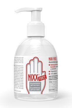 NIXX FORTE kézfertőtlenítő gél adagolóval 250ml