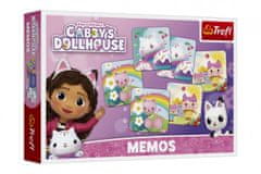 Trefl Paper Pexeso Gabby's Dollhouse/Gabby's Dollhouse spol. játék 30 darab