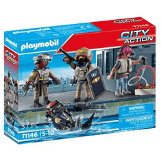 Playmobil Playmobil: SWAT figuraszett (71146) (71146)
