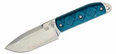 KA-BAR® KB-5102 SNODY BIG BOSS kültéri kés 11,4cm, kék, Zytel, paracord, bőrtok, +fogantyúk