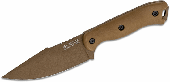 KA-BAR® BK18 Becker Harpoon univerzális kés 11,6 cm, homokbarna, Zytel, polimer tok