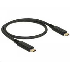 DELOCK 83042 USB 3.1 Gen 1 Type-C kábel 0.5m fekete (83042)