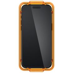 Spigen Glas.Tr Full Cover 2x üvegfólia iPhone 15 Pro Max, fekete
