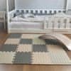 Kidkool Habszivacs Játszószőnyeg Gyerekekne - EVA PUZZLE - habszivacs szőnyeg babáknak - 18 db - 120x120 cm