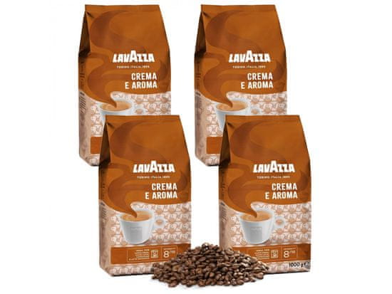 sarcia.eu LAVAZZA Crema E Aroma - Közepesen pörkölt Arabica és Robusta kávészemek keveréke