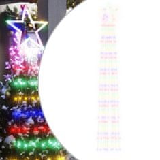 Vidaxl színes 320 LED-es karácsonyfafüzér 375 cm 356926