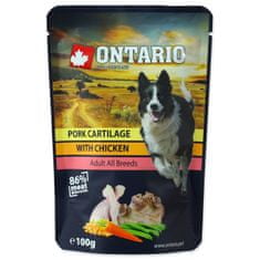 Ontario sertésporc csirkehússal húslevesben - 100 g