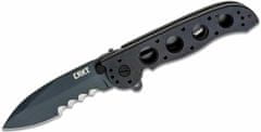 CRKT CR-M21-12G M21 - 12G FEKETE taktikai kés 7,6 cm, teljesen fekete, G10