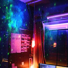 Aga Csillagos égbolt projektor távirányítóval - Galaxis
