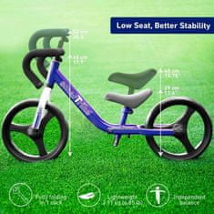 Smart Trike Összecsukható egyensúlykerékpár, kék, 2 évtől+