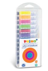 PRIMO tempera színek metál + fluo 12 x 12 ml