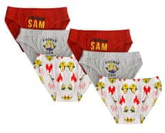 Fireman Sam alsónadrág szett/6db Sam a tűzoltó 7-8 év (122-128 cm)