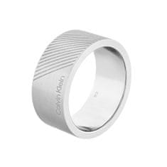 Calvin Klein Stílusos acél gyűrű férfiaknak Architectural 35000436 (Kerület 64 mm)