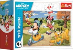 Trefl Puzzle Mickey Mouse: Korcsolyázás a parkban 54 darab