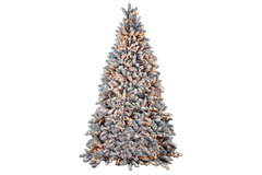 LAALU.cz DELUXE Viola 270 cm-es karácsonyfa SMART LED világítással és állvánnyal