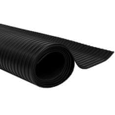 Vidaxl Csúszásgátló széles bordás gumi padlószőnyeg 2 x 1 m 141170