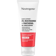Neutrogena Hidratáló arczselé Clear & Defend+ (Gel Moisturiser) 50 ml
