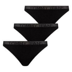 Tommy Hilfiger 3 PACK - női tanga PLUS SIZE UW0UW04711-0R7-plus-size (Méret XL)