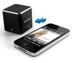 Technaxx Mini MusicMan hordozható Bluetooth hangszóró, 600 mAh akkumulátor, fekete (BTX2)