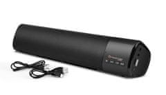 Technaxx MusicMan Mini Soundbar BT, FM, USB, MicroSD, AUX-IN, 1800 mAh, fekete (BT-X54)