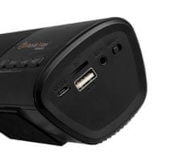 Technaxx MusicMan Mini Soundbar BT, FM, USB, MicroSD, AUX-IN, 1800 mAh, fekete (BT-X54)