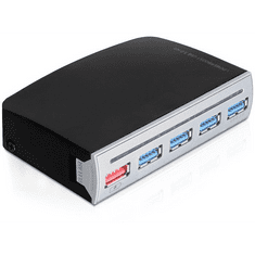 DELOCK DL61898 USB 3.0 HUB 4+1 portos (DL61898)