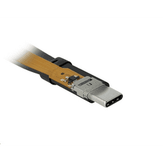 DELOCK USB 3.2 Gen 2 FPC lapos kábel USB Type-C - USB Type-C 22 cm PD 3 A E-Marker (85926) (delock-85926)