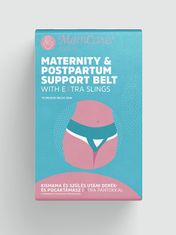 MomCare by Lina Terhesség és szülés utáni támaszöv további pántokkal a medencefájdalom enyhítésére, méretezés. S-M