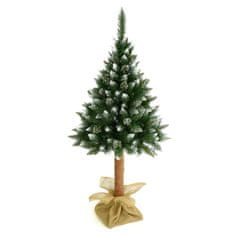 nabbi karácsonyfa a csonkon Christee 7 180 cm - zöld/fehér