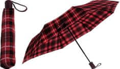 EXCELLENT Összecsukható esernyő 95 cm kocka piros KO-DB7250520cerv