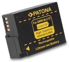 PATONA akkumulátor a Panasonic DMW-BLC12 950mAh Li-Ion készülékhez