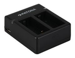 PATONA Dual GoPro Hero 3 USB digitális fényképezőgép töltő