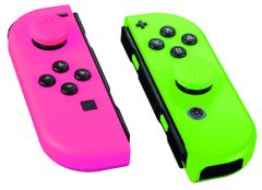 VENOM VS4917 Nintendo Switch hüvelykujjfogantyúk (4x) - rózsaszín és zöld