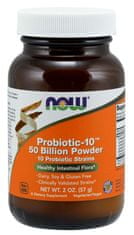 NOW Foods Probiotic-10, probiotikumok, 50 milliárd CFU, 10 törzs, 57g