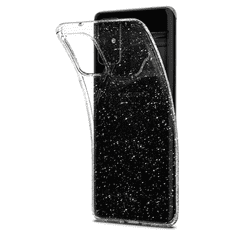 Spigen Apple iPhone 15 Pro Max, Szilikon tok, Liquid Crystal Glitter, átlátszó (RS148317)