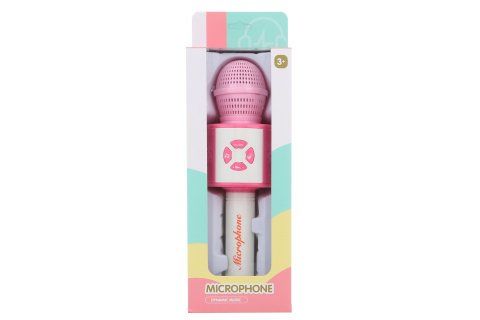 Akkumulátoros mikrofon rózsaszín