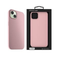 Next One Silicone Case for iPhone 15 Plus MagSafe compatible IPH-15PLUS-MAGSAFE-PINK - rózsaszín