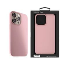 Next One Silicone Case for iPhone 15 Pro Max MagSafe compatible IPH-15PROMAX-MAGSAFE-PINK - rózsaszín