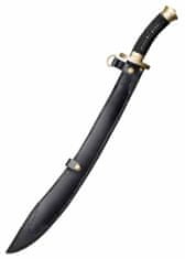 Cold Steel 88BBB Willow Leaf Sword gyűjtő kard 67,6 cm, sárgaréz, bőr, bőr hüvely