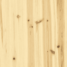 tömör fenyőfa éjjeliszekrény 40 x 30,5 x 40 cm