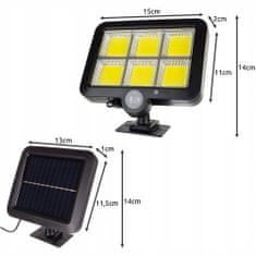 MG Wall Lamp napelemes lámpa 5m, fekete