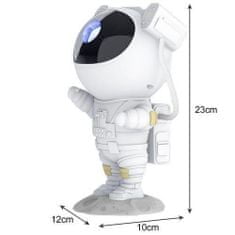 MG Astronaut égbolt projektor, fehér