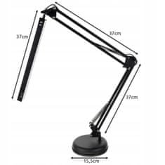 MG Desk 2in1 asztali lámpa, fekete