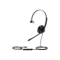 YEALINK UH34 Lite Headset Vezetékes Fejpánt Iroda/telefonos ügyfélközpont Fekete (1308046)